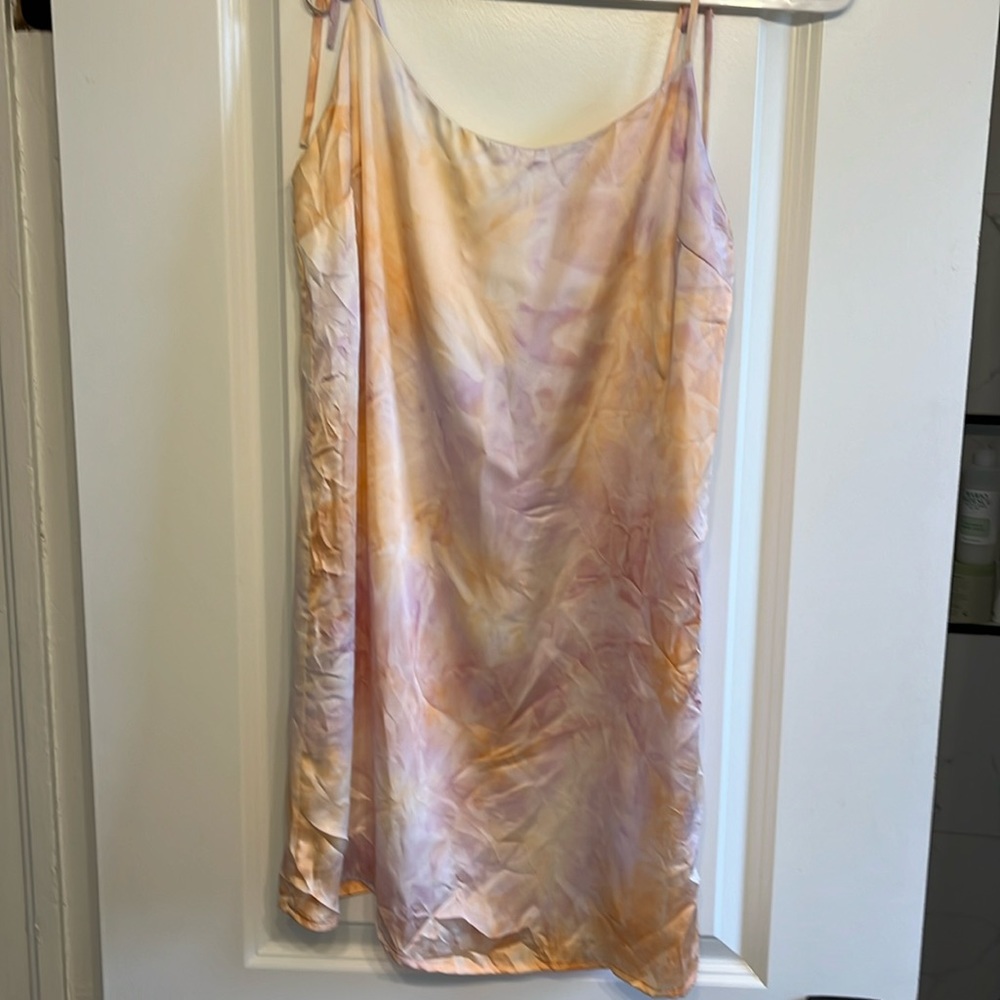 Pink sunset Short Dress